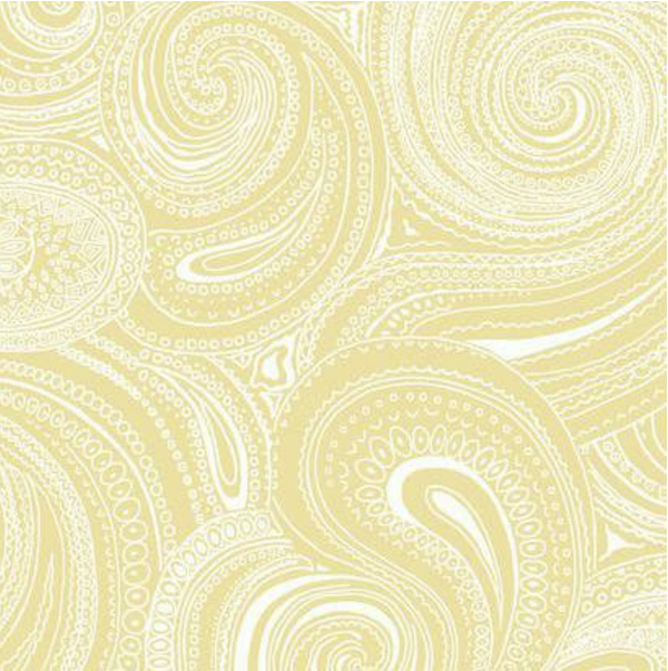 Silhouettes Swirling Paisley Wallpaper AP7476 