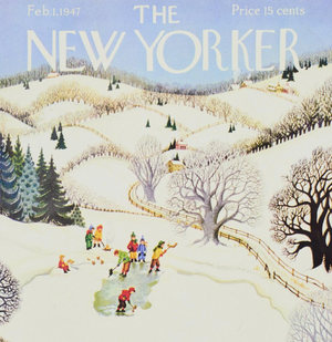 The New Yorker Seasonal Covers Peel and Stick Wallpaper