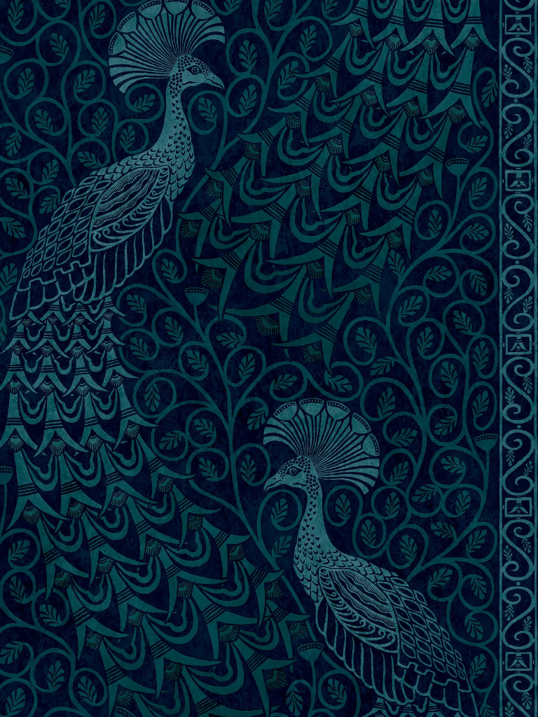 Pavo Parade Wallpaper