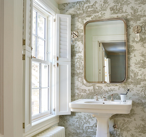 Western Toile Wallpaper