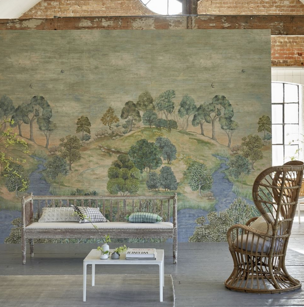 Bandipur Grasscloth Wallpaper - Urban American Dry Goods Co.