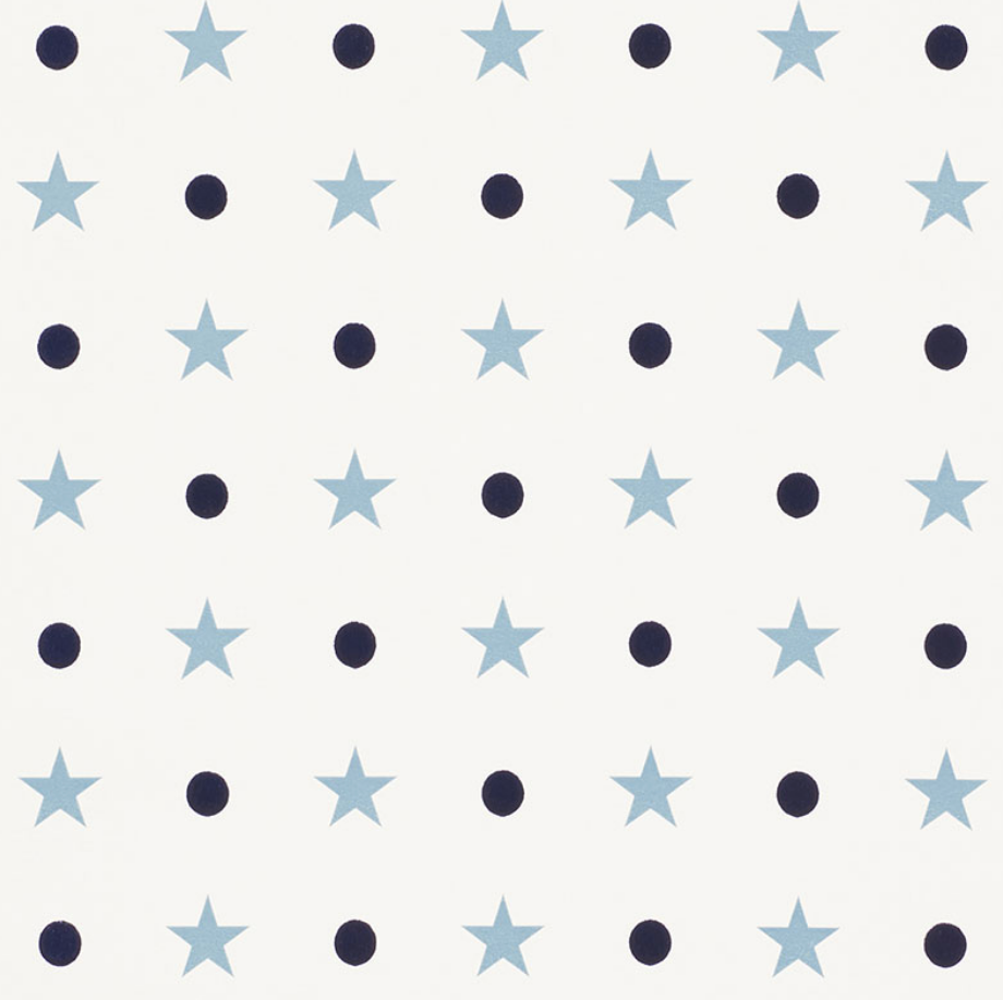 blue and white stars wallpaper