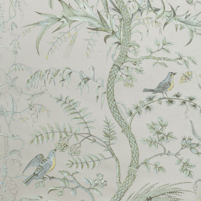 Chinoiserie Chic Bird and Thistle
