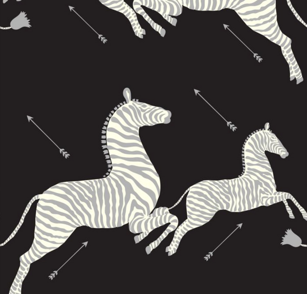 Zebras Wallpaper - Urban American Dry Goods Co.