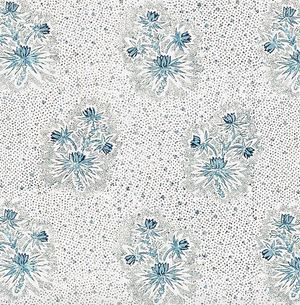 Cassis Floral Fabric