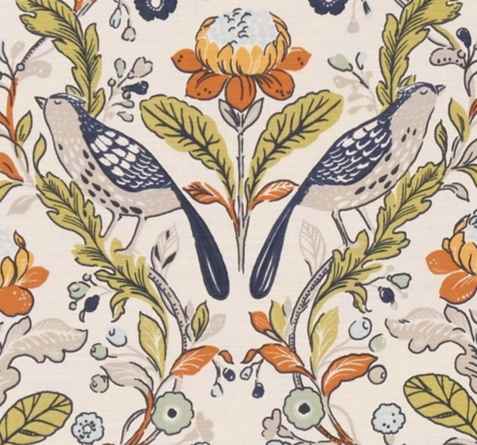 Orchard Birds Fabric