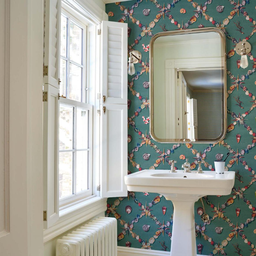 Grotto Treillage Wallpaper - Urban American Dry Goods Co.