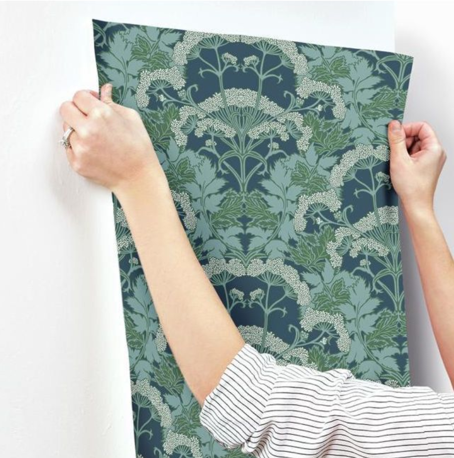 Yarrow Nouveau Wallpaper - Urban American Dry Goods Co.