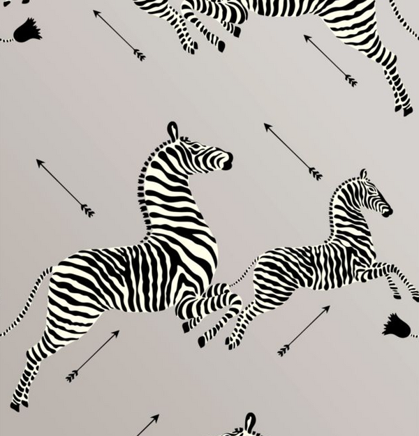 Zebras Wallpaper - Urban American Dry Goods Co.